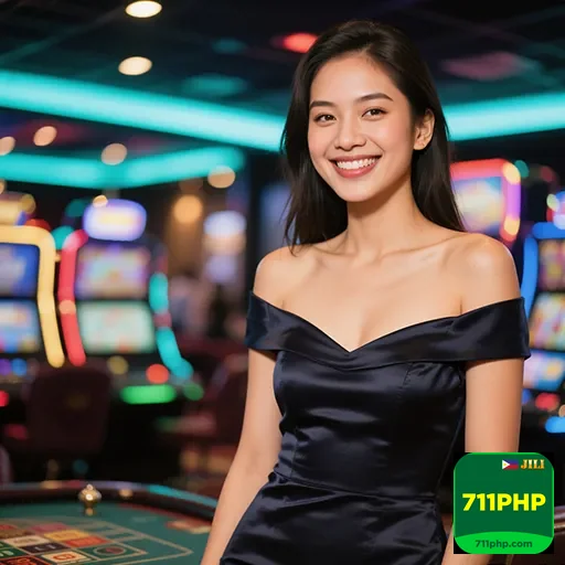 711php casino model smile