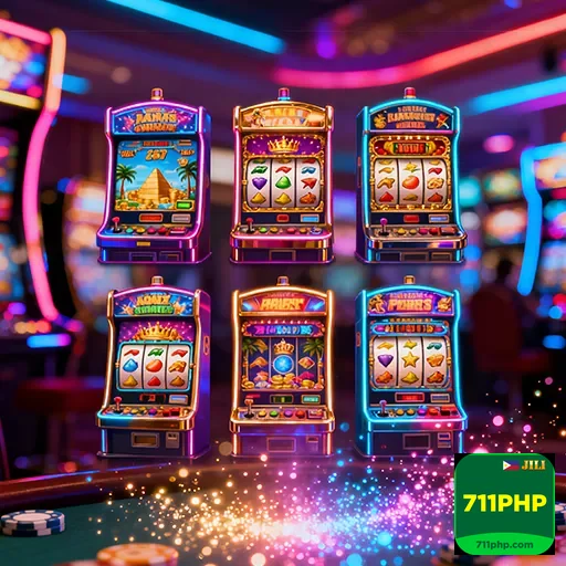 711php slot machines row