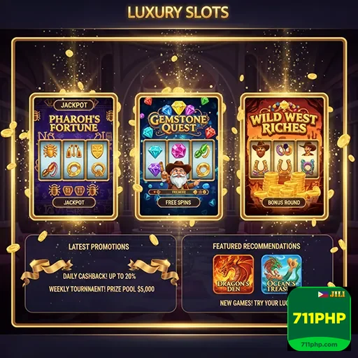 711php luxury slots promotions